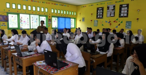 Wakil Bupati Kaur Pantau Tes CPNS Hari Pertama