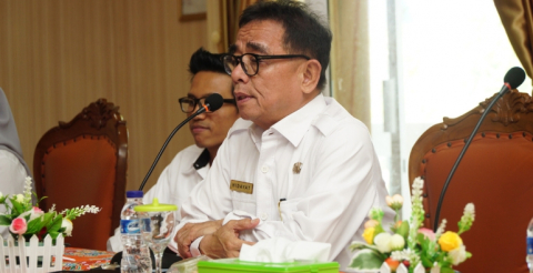 Pemkab Kepahiang Melaksanakan Entry Meeting dengan tim dari BPK RI perwakilan Provinsi Bengkulu Rabu (6/2).