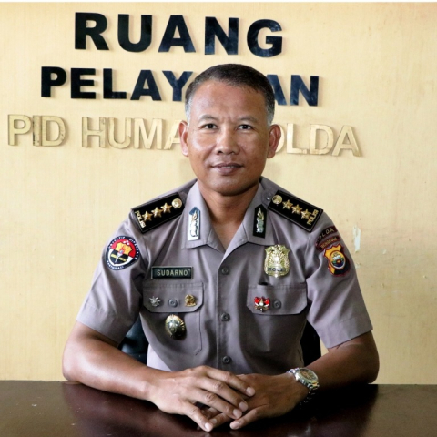 Kabid Humas Polda Bengkulu Kombes Pol Sudarno S.Sos  M.H