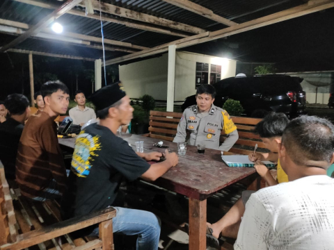 Problem Solving, Bhabinkamtibmas Polsek V Koto Damaikan Kesalahpahaman Berujung Perkelahian Warga Binaan 
