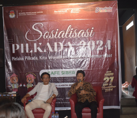 KPU Provinsi Bengkulu Bersama Bengkulutoday.com Gelar Sosialisasi Pilkada 2024