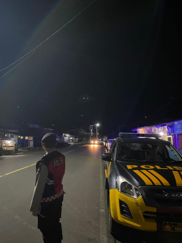 Polres Kepahiang Gelar Patroli Rutin Jaga Keamanan dan Kenyamanan Masyarakat Malam Hari