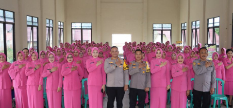 Kapolres Kepahiang Laksanakan Kegiatan Tatap Muka Bersama Seluruh Bhayangkari Cabang Kepahiang
