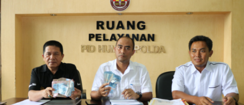 Press Conference Polda Bengkulu terkait OTT di Bengkulu Tengah