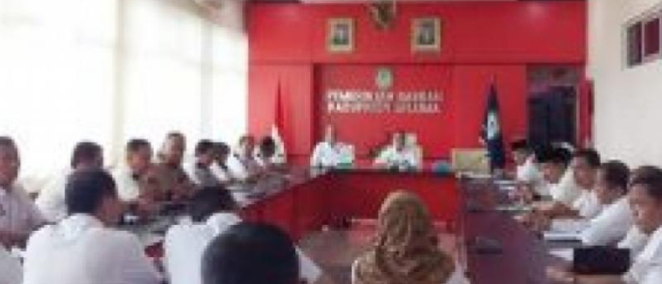 Kabupaten Seluma Adakan Rapat Koordinasi DIPA Tahun Anggaran 2019