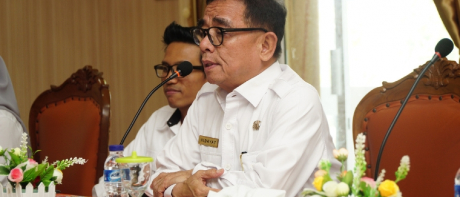Pemkab Kepahiang Melaksanakan Entry Meeting dengan tim dari BPK RI perwakilan Provinsi Bengkulu Rabu (6/2).