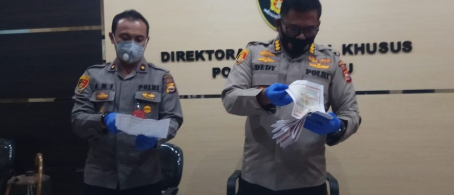 Polda Bengkulu Rilis Hasil Tangkapan