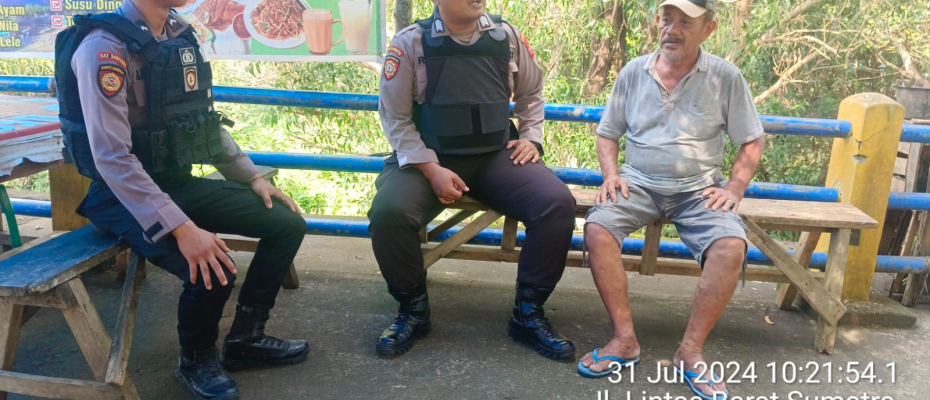 Personel Sat Samapta Polres Mukomuko Patroli Cooling System Cegah Gangguan Keamanan dan Ketertiban 