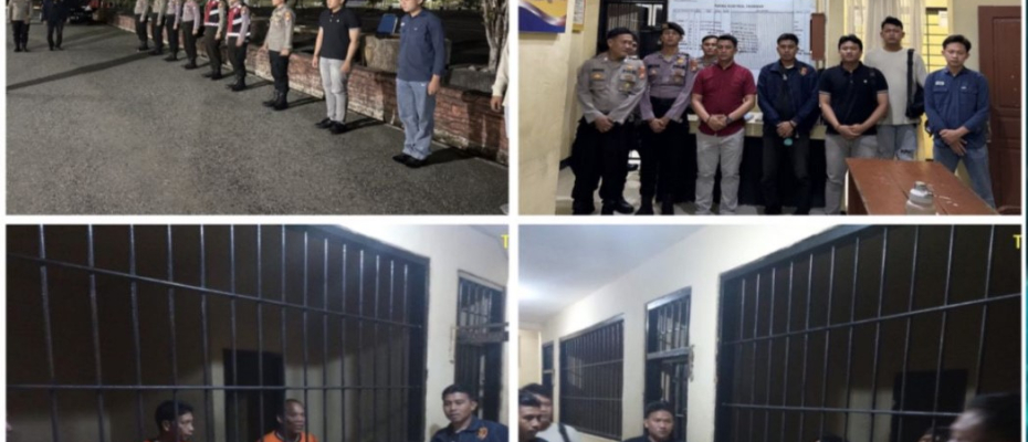 Si Propam Polres Kaur Polda Bengkulu Lakukan Pengecekan Personel dan Tahanan