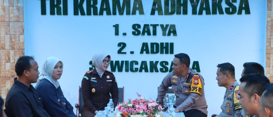 Polres Kepahiang dan Kejaksaan Negeri Kepahiang Gelar Coffee Break Perkuat Sinergitas