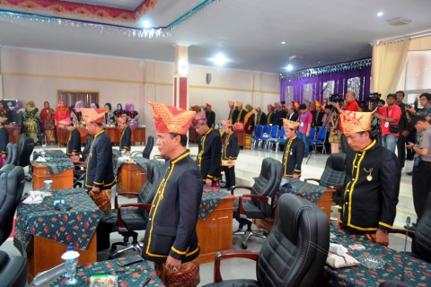 Paripurna Peringati HUT Kabupaten Lebong Ke-14, (7/1/2018)