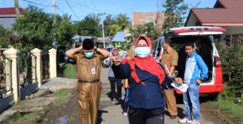 Dinkes Tinjau Lokasi Terdampak DBD