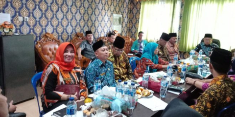 Rapat menjelang HUT Kota Bengkulu