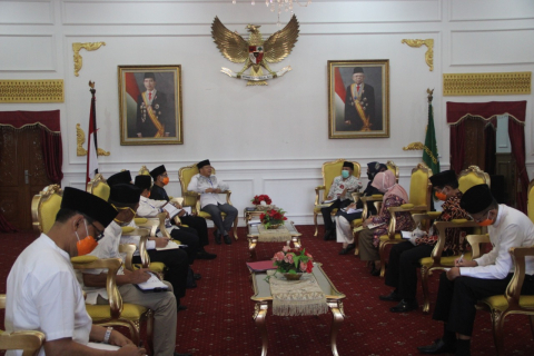 Rapat Evaluasi Gugus Tugas Penanganan Covid-19