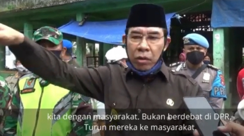 Bupati Rejang Lebong Ahmad Hijazi
