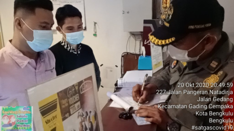 Pelaku Usaha Terjaring Operasi