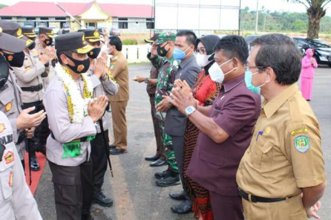 DPRD Benteng Bersama Pemkab Sambut Kunker Kapolda Bengkulu Beserta Rombongan 