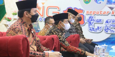 Wawako Dedy mengikuti acara Rapat Rakorwasdanas secara virtual