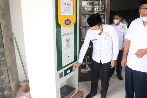 Penyaluran Bansos digital di Bengkulu