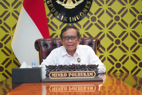 Menko Polhukam Mahfud MD 