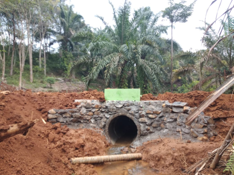 Pengerjaan Gorong- Gorong 100 persen Rampung