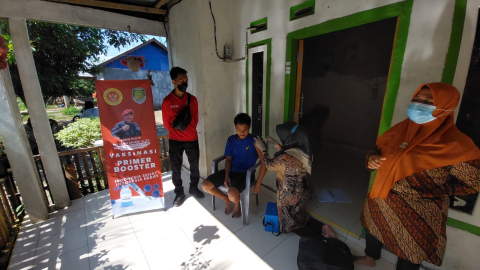 Maksimalkan Capaian Vaksinasi, Binda Bengkulu Gencarkan Vaksinasi Door To Door