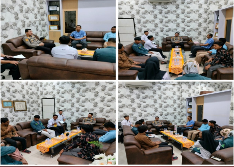 Kapolresta Bengkulu Terima Audensi PW IPNU