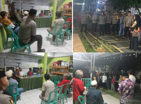 Kapolresta Bengkulu Kunjungi Pos Kamling Terbaik di Kota Bengkulu 