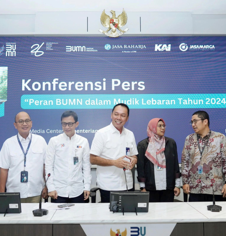 BUMN Dukung Penuh Penyelenggaraan Mudik Asyik Bersama BUMN 2024
