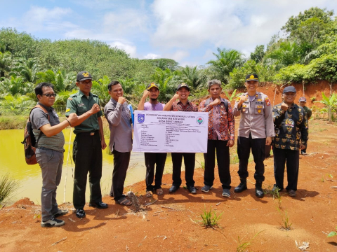 Kapolsek Ketahun Turun Langsung Hadiri Pra Titik Nol Desa Bukit Indah