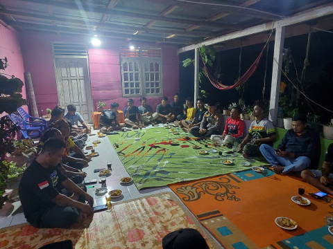 Safari Ramadhan, Kapolsek Ketahun Selipkan Pesan Kamtibmas Dengan Komunitas Trail Adventure Ketahun Pinang Raya