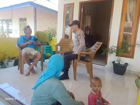 Berikan Rasa Aman Jelang Hari raya Idul Fitri 1445 H, Polsek Muara Sahung Patroli KRYD 