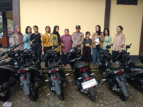 Beri Pelayanan Prima, Polsek Lais Buka Penitipan Barang Bagi Warga Yang Mudik