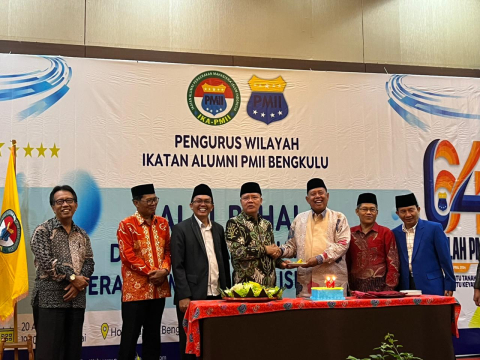 IKA PMII Bengkulu Gelar Halal Bihalal dan Harlah PMII Ke-64