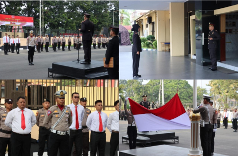 Kapolresta Bengkulu Pimpin Upacara Peringatan Hari Kebangkitan Nasional ke-116 