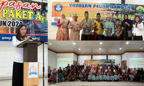 Yayasan Pelita Bangsa Kota Bengkulu Lepas 128 Peserta Didik Paket A, B, dan C