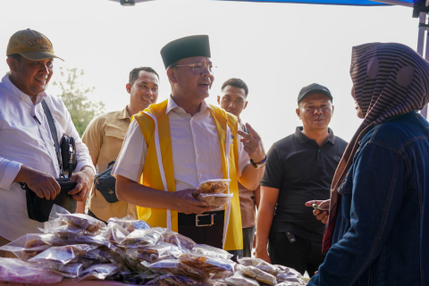 Korem 041 Inisiasi Deklarasi Kampanye Damai, Hanya Rohidin Cagub Nomor 2 yang Hadir