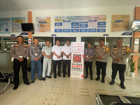 Jasa Raharja Bengkulu dan Tim Pembina Samsat Bengkulu Utara Terima Kunjungan Kerja Tim Saber Pungli Provinsi Bengkulu