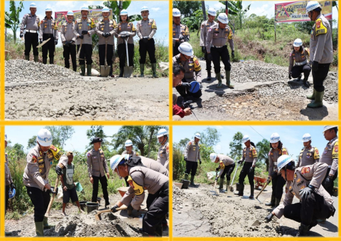 Kurangi Laka Lantas dan Berikan Kenyamanan Pengendara di Jalan, Polres Bengkulu Utara Luncurkan Program Sipotal