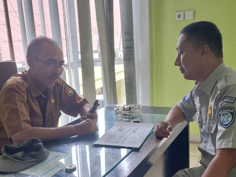Upaya Tingkatkan Pendapatan, Jasa Raharja Bengkulu Koordinasi Tunggakan Kendaraan Dinas RSUD Mukomuko