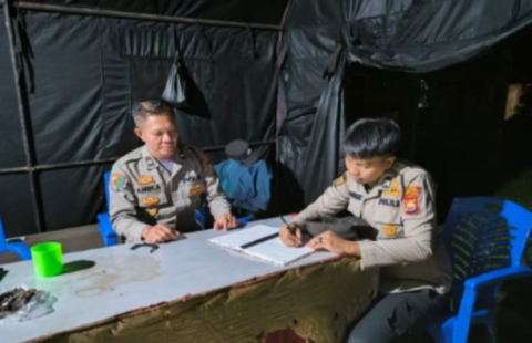 Cooling Sistem: Satgas OMP Polres Bengkulu Utara Laksanakan Patroli Rutin dan Kantor KPUD Serta Gudang Logistik Jelang Pilkada 2024