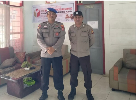 Polres Mukomuko Tingkatkan Keamanan di Kantor Bawaslu dan KPU untuk Pilkada 2024