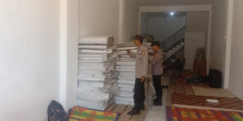 Personel  PAM Cek Kondisi Kantor KPU dan Bawaslu Bengkulu Utara, Situasi Kondusi