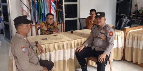 Subsatgas PAM Kantor Penyelenggara Pilkada Tetap Pastikan Keamanan di KPU dan Bawaslu Mukomuko Pasca Pilkada