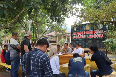 Polres Lebong Gelar Rilis Akhir Tahun