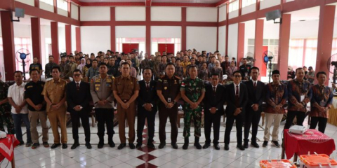 Polres Bengkulu Utara Kerahkan Personil Laksanakan Pengamanan Rapat Pleno Kab Bengkulu Utara