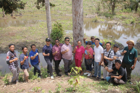 Kapolres Rejang Lebong L Bersama Forkopimda Kunjungan ke Lahan Kebun Durian Milik Warga di Desa Lubuk Bingin Baru