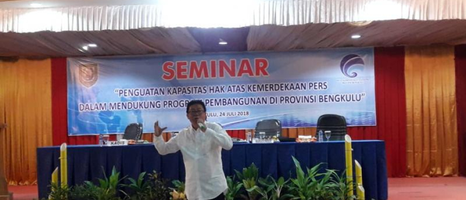 Ketua Dewan Pers Pusat Yosep Adi Prasetyo