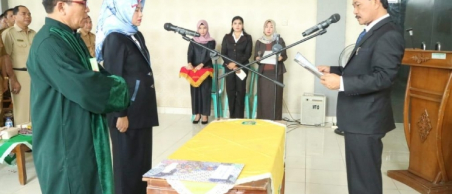 Tunjukkan Peningkatan Kinerja, Siti Yuningsih Kembali Jabat Dirut PDAM Benteng