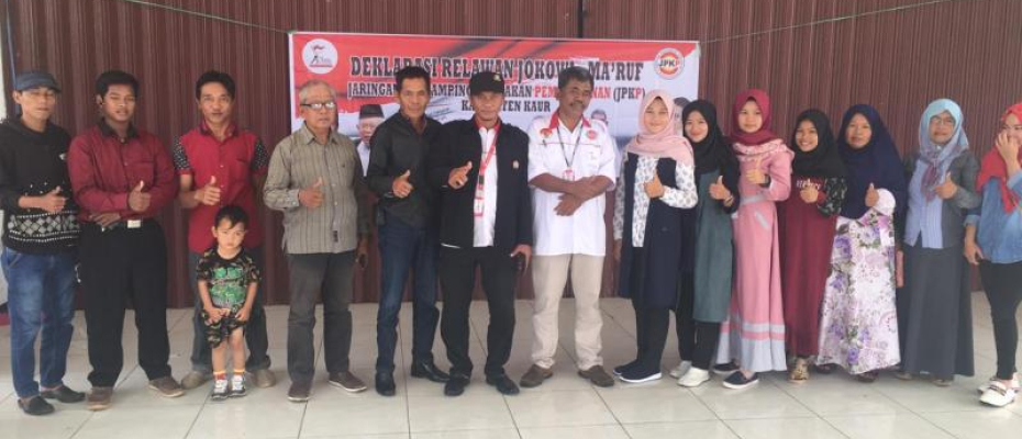 JPKP Kaur Deklarasi Menangkan Jokowi-Ma’ruf Amin